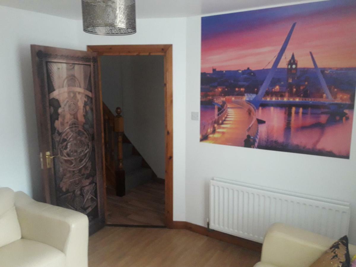 Bridge House Derry City Townhouse Central Free Parking Villa Eksteriør billede